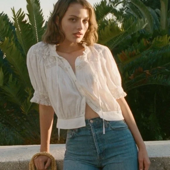 トップス Agatha blouse setup ANDMARY】Agatha blouse set up